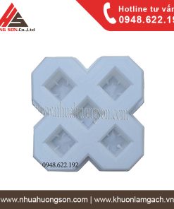 Khuôn gạch trồng cỏ 5 lỗ